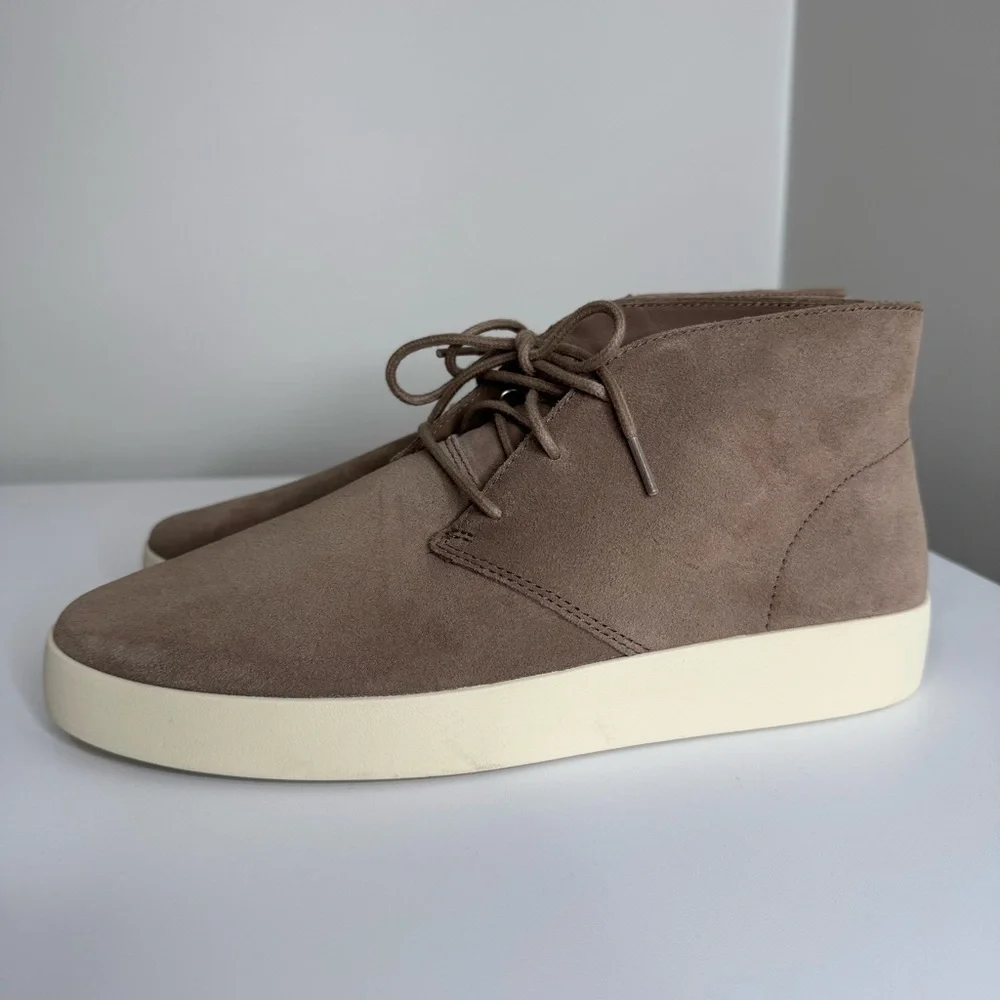 NEW Everlane Women’s Tan Taupe Suede Lace-up Chukka Ankle Boots Size 7.5